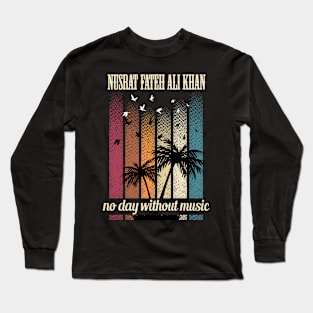 NUSRAT FATEH ALI KHAN BAND Long Sleeve T-Shirt